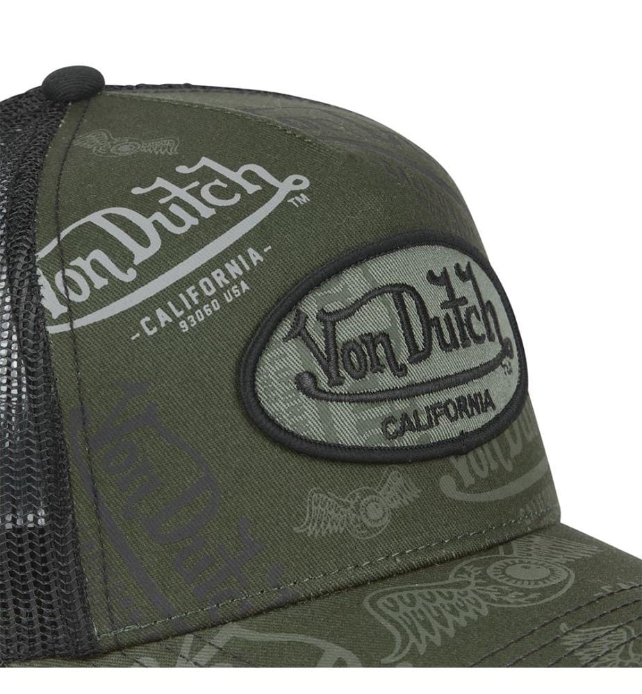 Casquette Trucker - Kaki & Noir