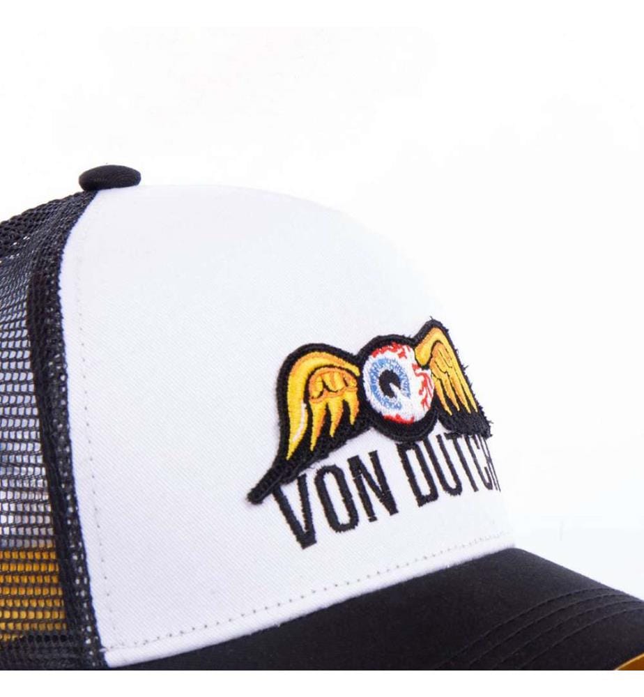 Casquette Trucker Eyepat Noir et Jaune - Noir