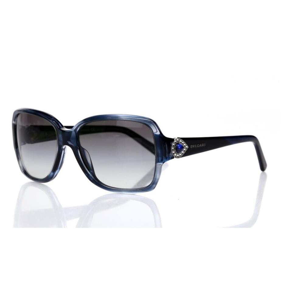Sonnenbrille Bv8119B Gestreift Blau Havanna/Graue Gläser