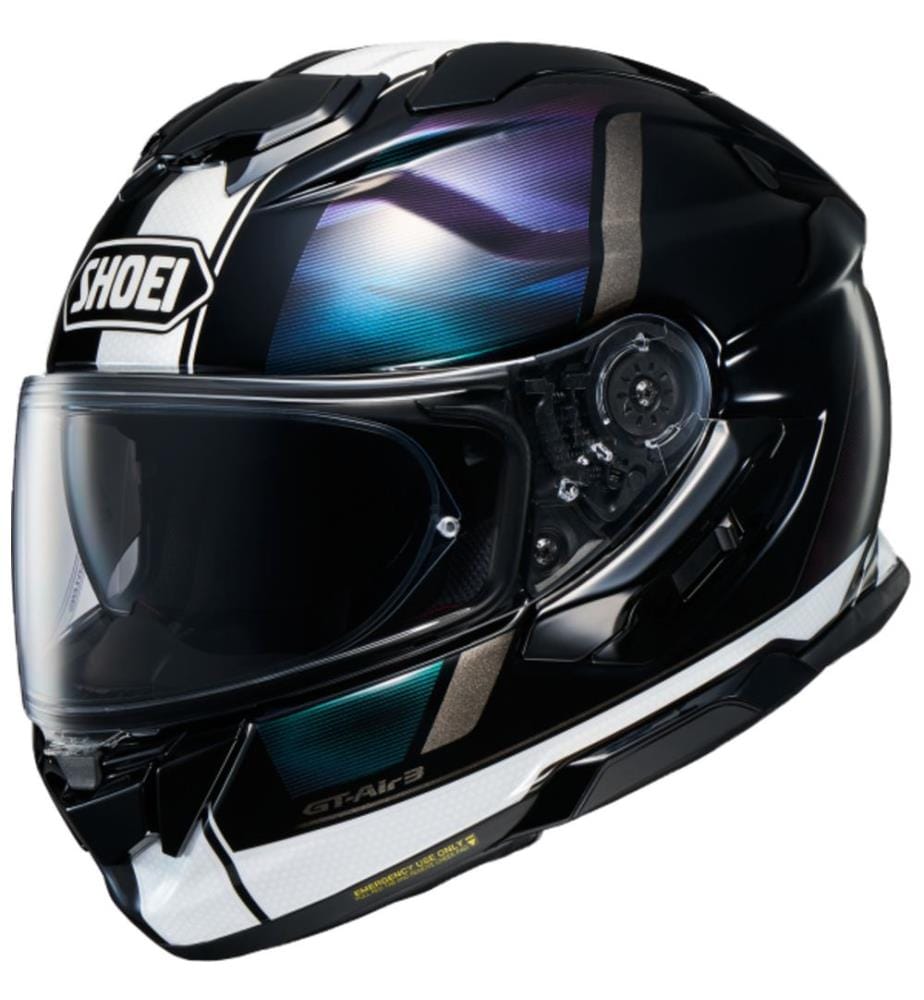 Casque Intégral GT-Air 3 Scenario TC-5 - Noir, Blanc et Argent