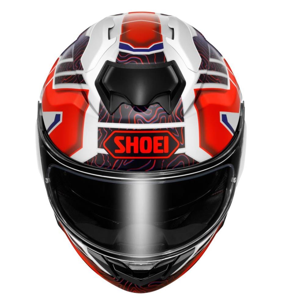 Casque intégral GT-Air 3 Hike TC-10 – Blanc / Rouge / Bleu