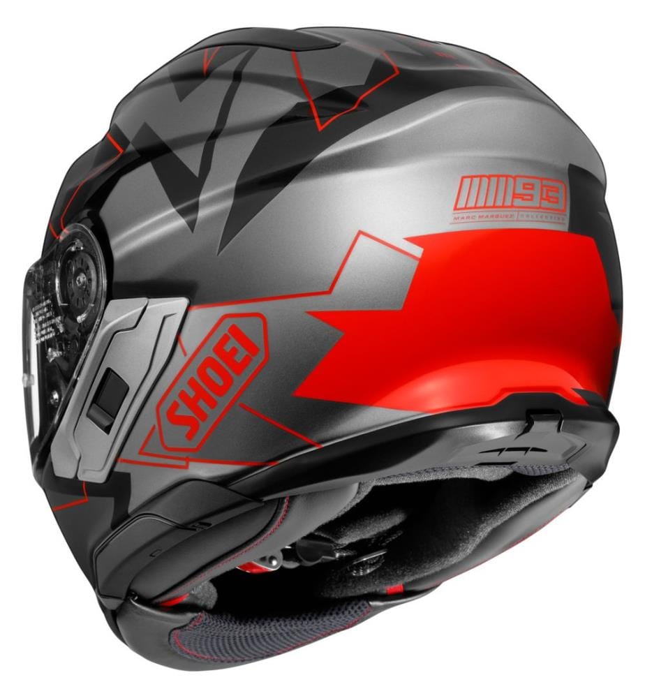 Casque intégral GT-Air 3 MM93 Grip TC-1 – Argent / Rouge / Blanc