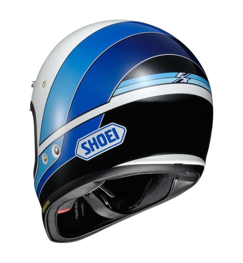 Casque Intégral EX-Zero Equation TC-11 - Blanc, Bleu, Noir