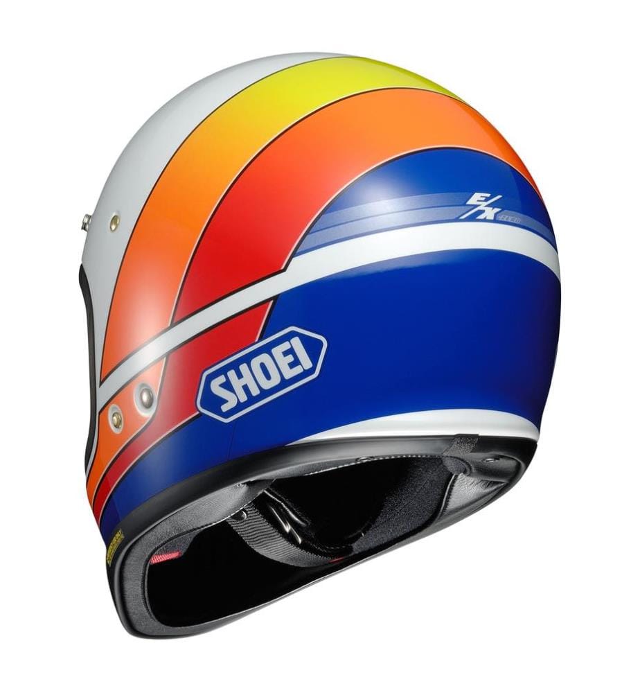Casque Intégral EX-Zero Equation TC-2 - Blanc, Bleu, Orange