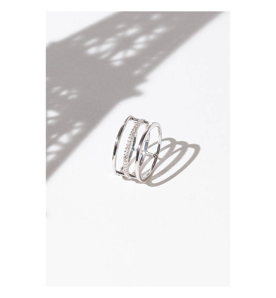 Ring Rêveuse - Weissgold 375/1000