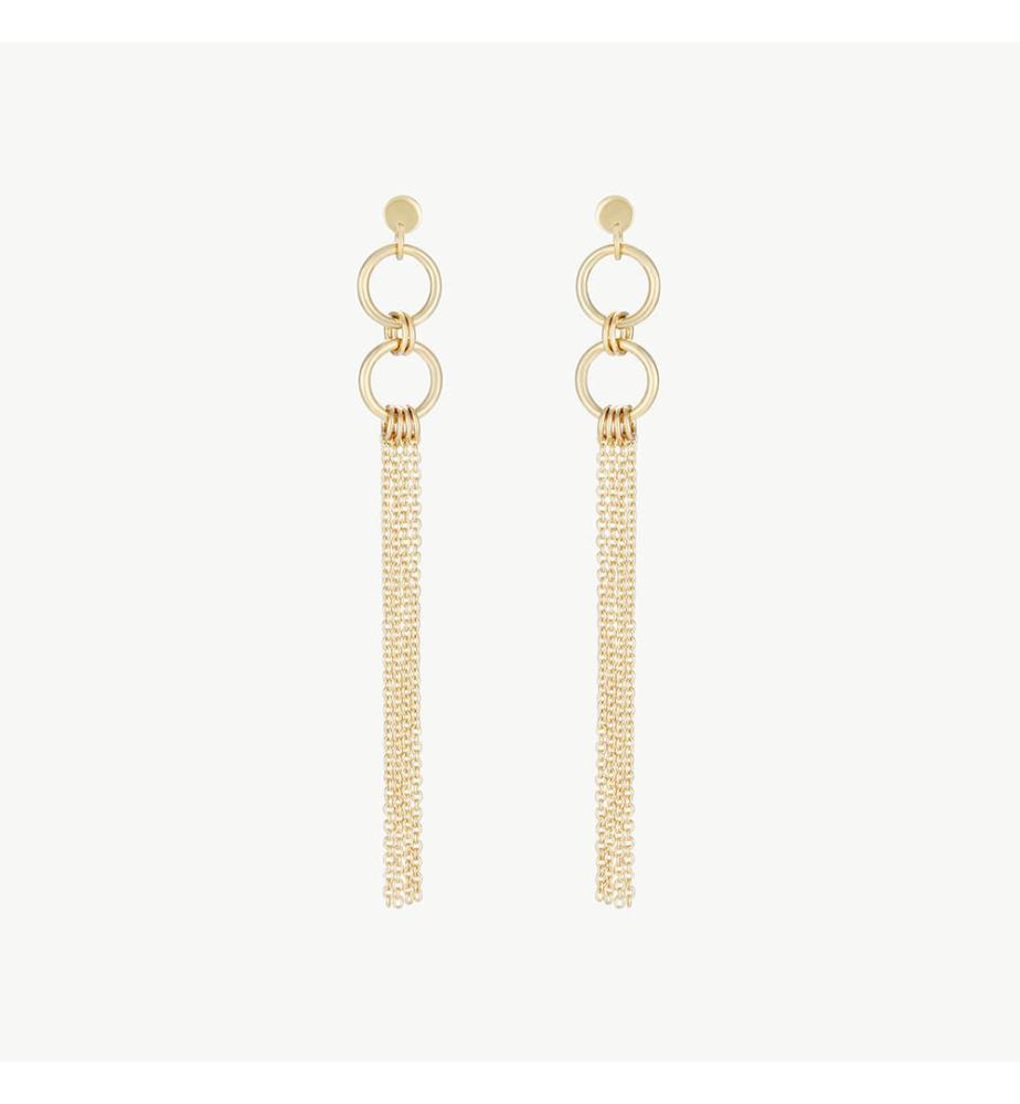 Earrings Sana Yellow gold 375/1000