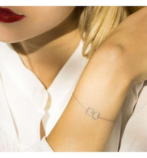 Armband Akam - Weissgold 375/1000