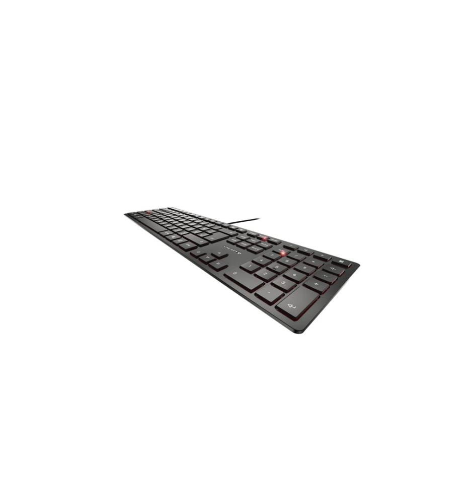 Cherry Tastatur KC 6000 Slim CH-Layout Schwarz
