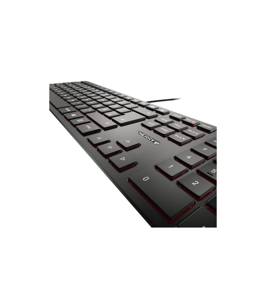 Cherry Tastatur KC 6000 Slim CH-Layout Schwarz