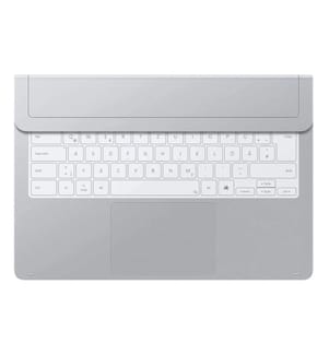 Samsung Pro Keyboard Tablethülle mit Tastatur Silber