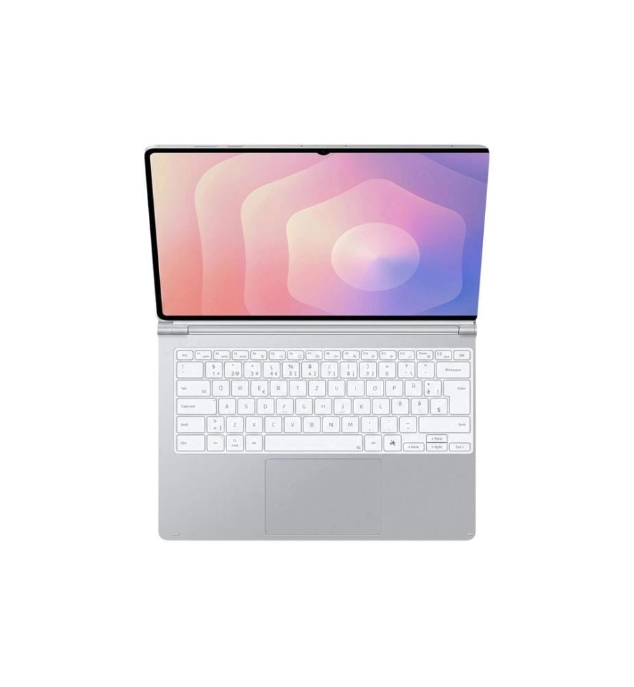 Samsung Pro Keyboard Tablethülle mit Tastatur Silber