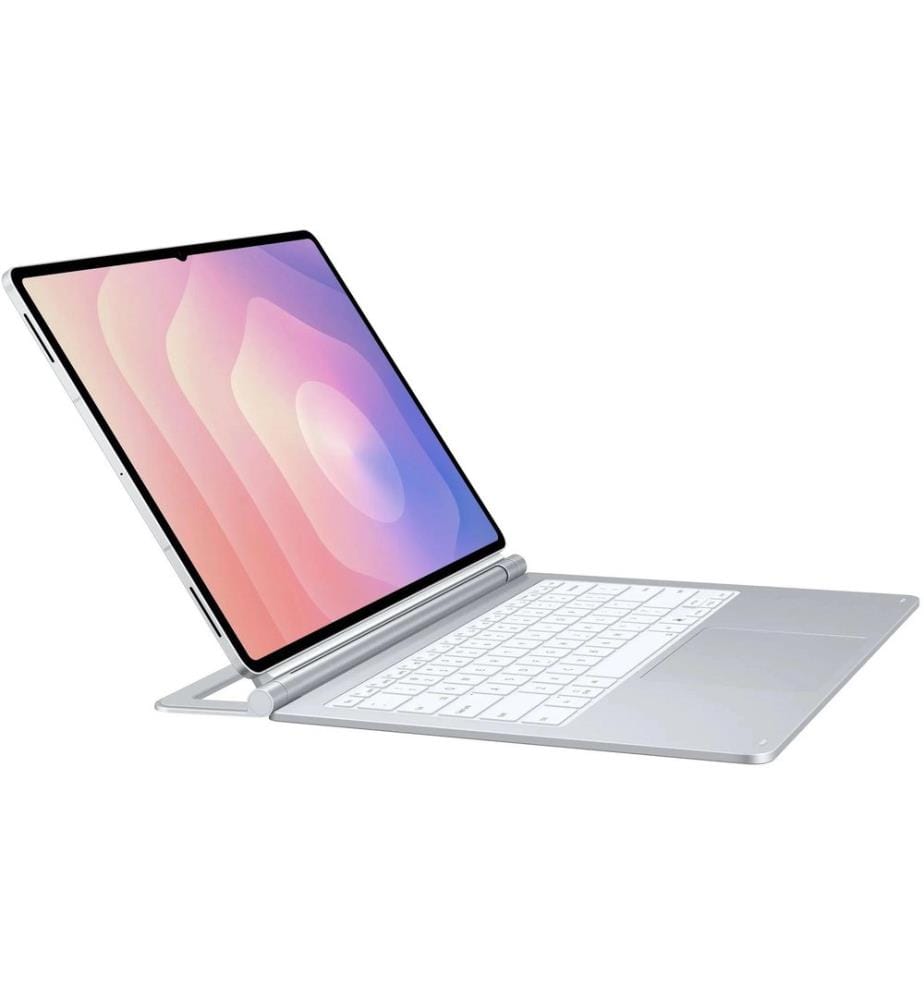 Samsung Pro Keyboard Tablethülle mit Tastatur Silber