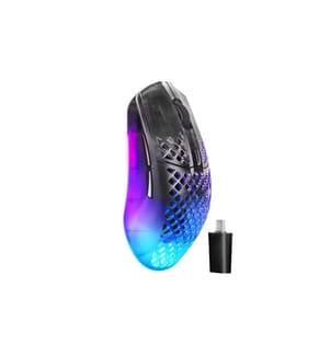 SteelSeries Gaming-Maus Aerox 3 WL Gen 2 - Shadow Gaming-Maus Wireless