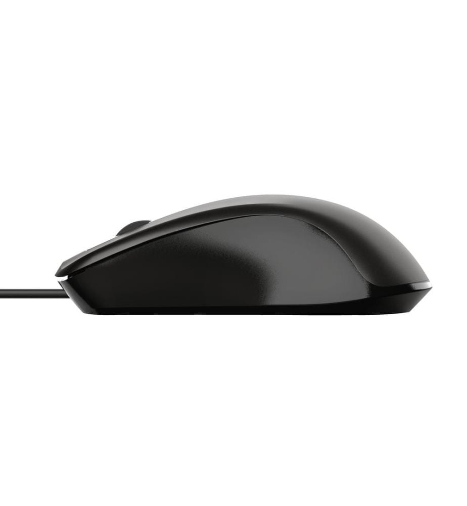 Trust Maus Basic Schwarz, Optisch, Kabelgebunden, USB-Anschluss