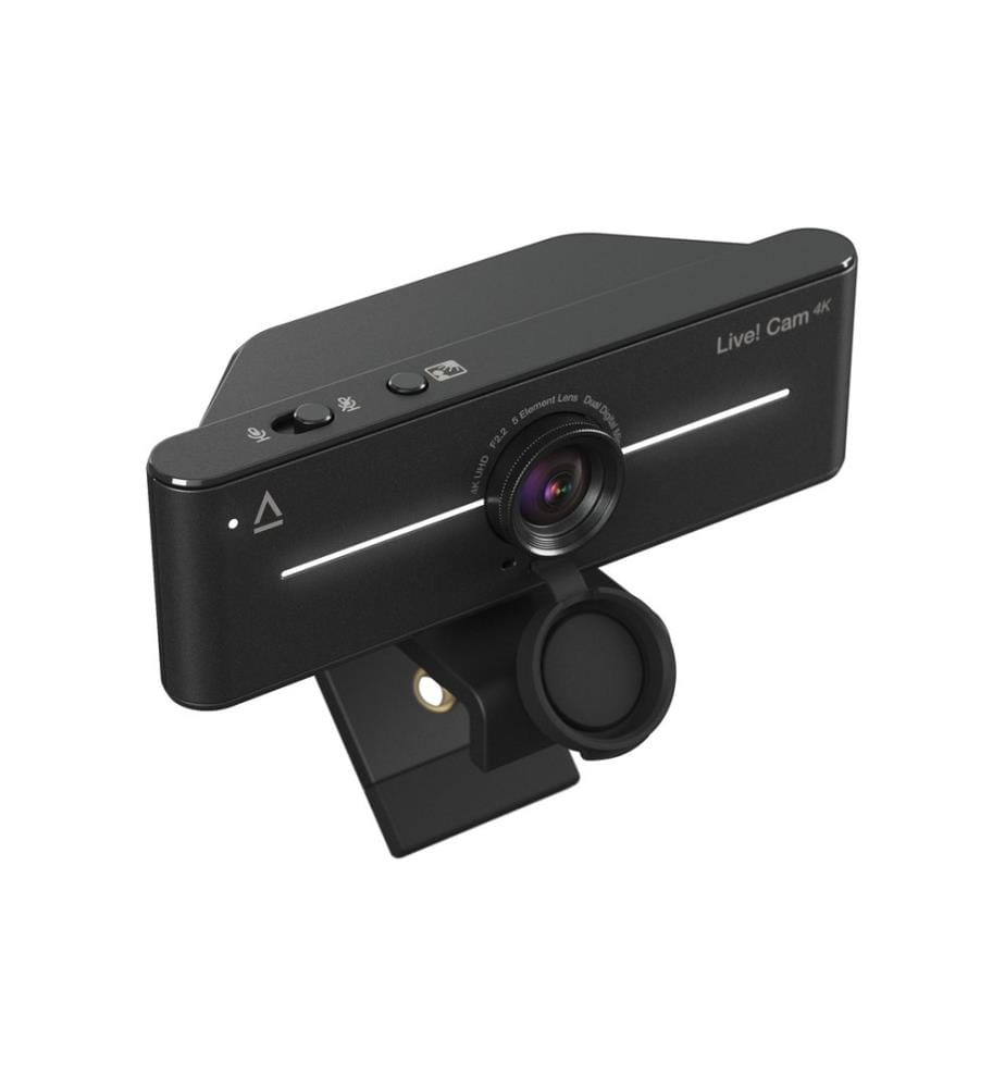 CREATIVE Webcam Live Cam 4K Schwarz 1.8 m