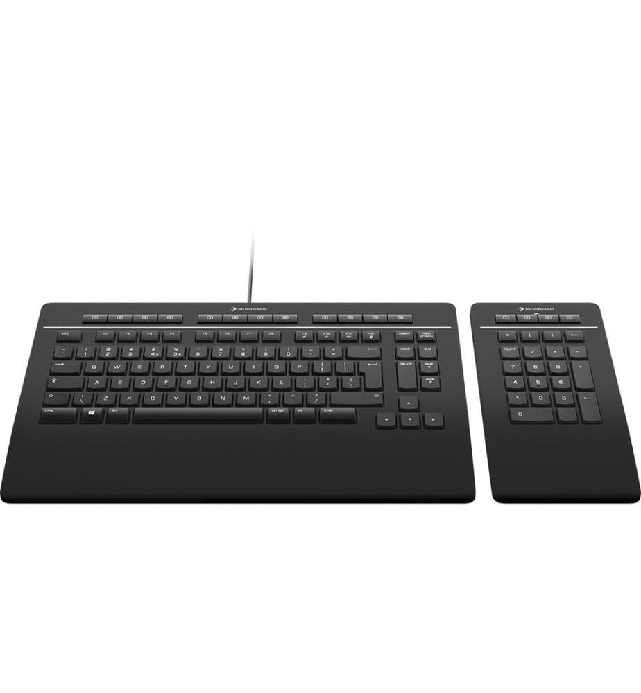 3Dconnexion Tastatur Keyboard Pro mit Numpad