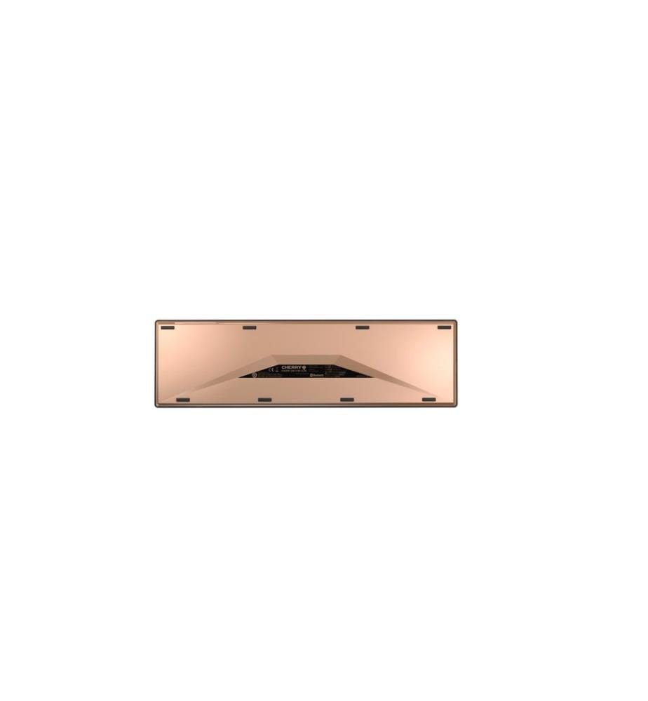 Cherry Tastatur-Maus-Set DW 9100 Slim Schwarz / Bronze
