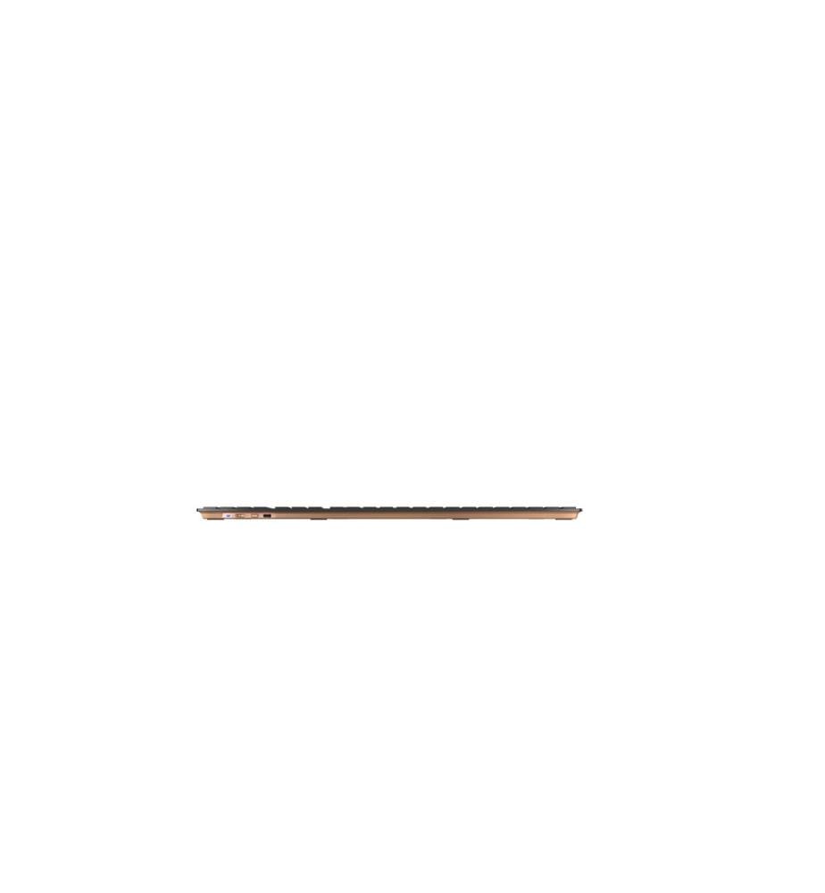 Cherry Tastatur-Maus-Set DW 9100 Slim Schwarz / Bronze