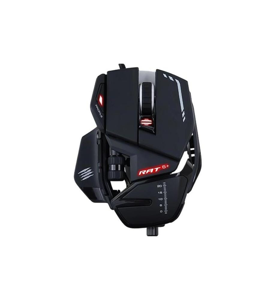 MadCatz Gaming-Maus R.A.T. 6+ 12000 dpi Schwarz