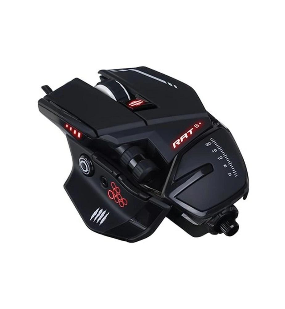 MadCatz Gaming-Maus R.A.T. 6+ 12000 dpi Schwarz