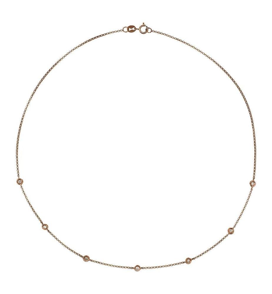 Halskette „Sunshine“ – Roségold
