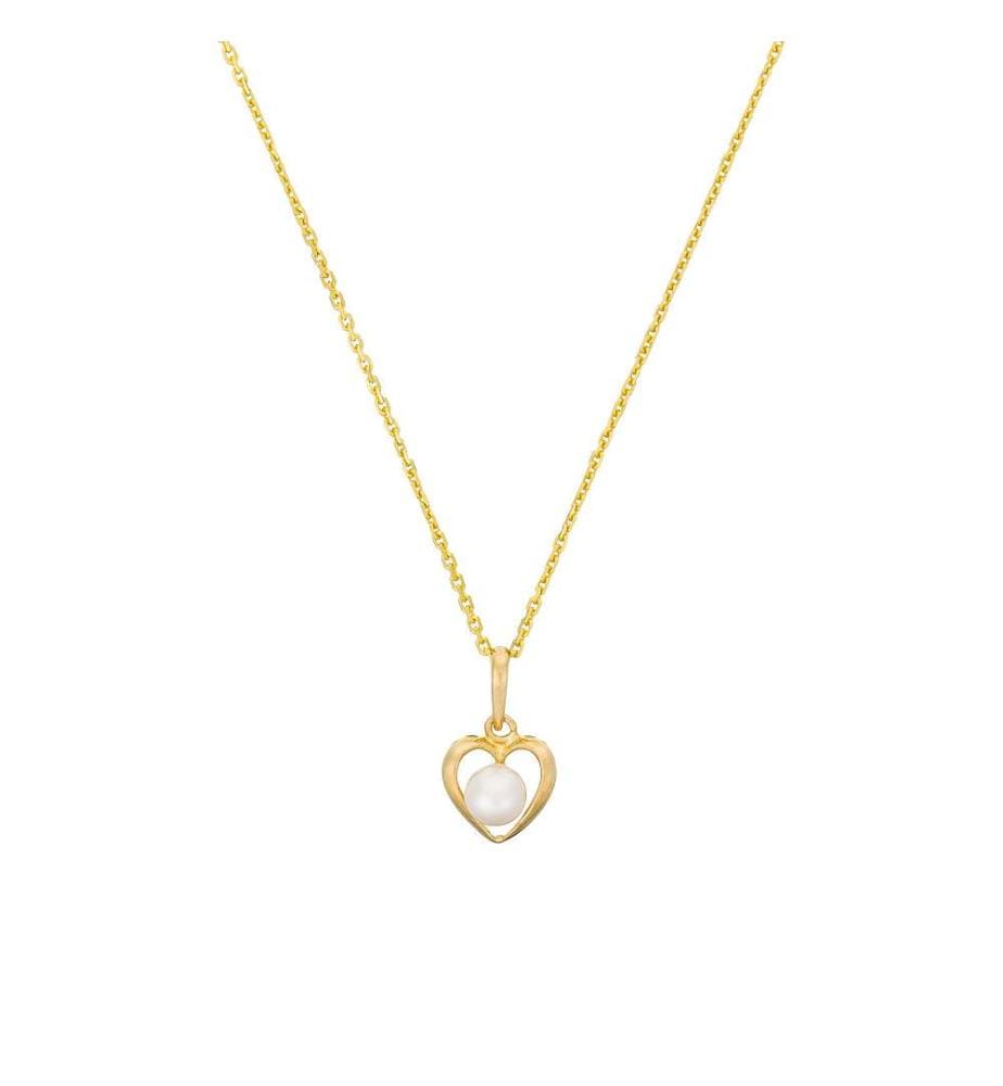 Lova Pearl Pendant - Yellow Gold