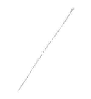 Bracciale Ligne de Chance - Oro bianco