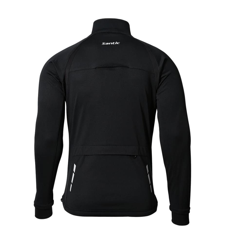SANTIC - Veste de Cyclisme - Noir
