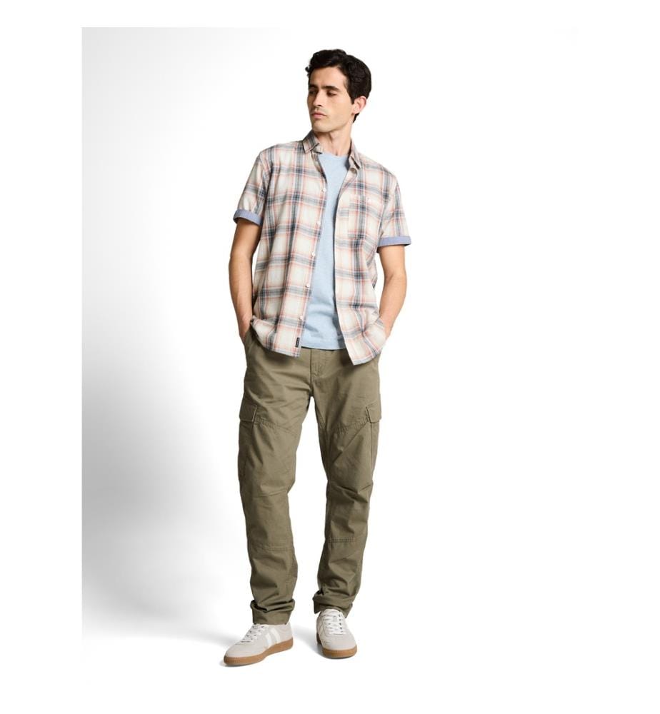 Chemise à carreaux - White Multicolor
