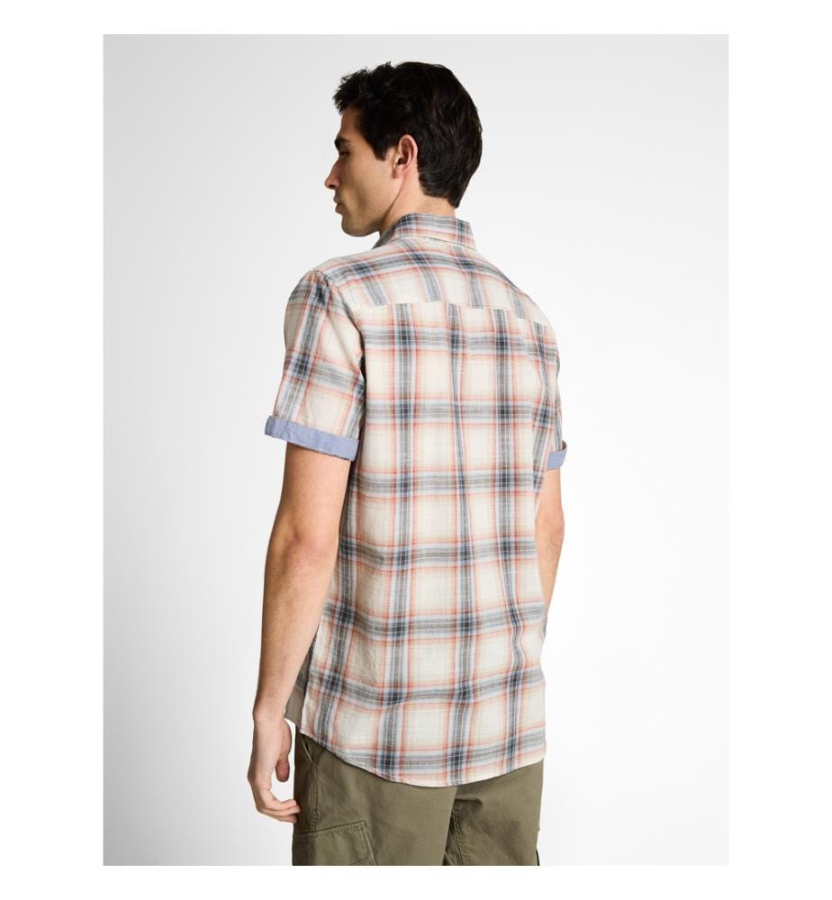 Chemise à carreaux - White Multicolor