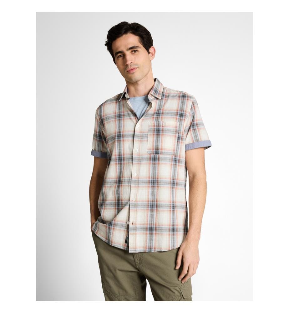 Chemise à carreaux - White Multicolor