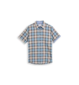Chemise à carreaux - Bleu Multicolore