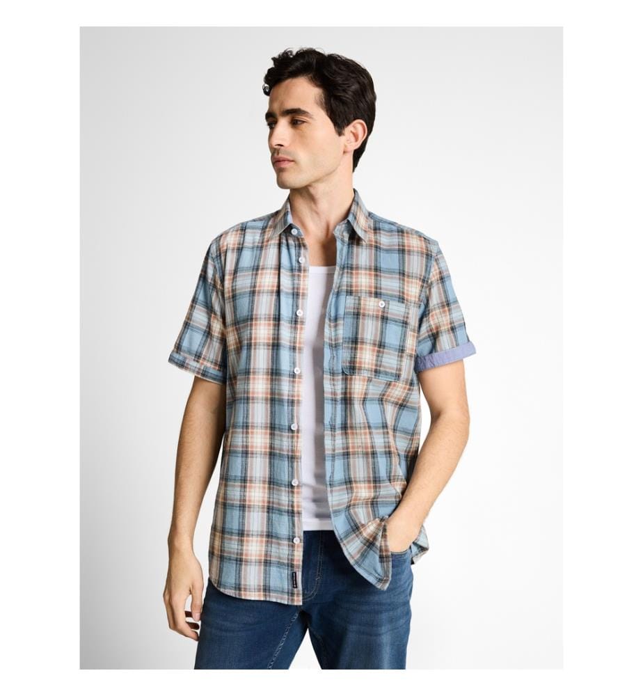 Checked Shirt - Blue Multicolor