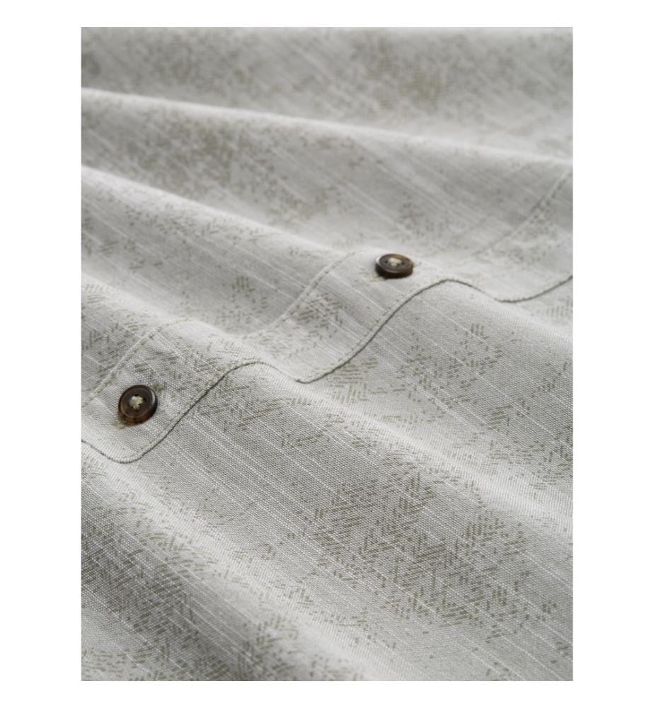 Chemise Comfort - Greyish Olive Tonal Design