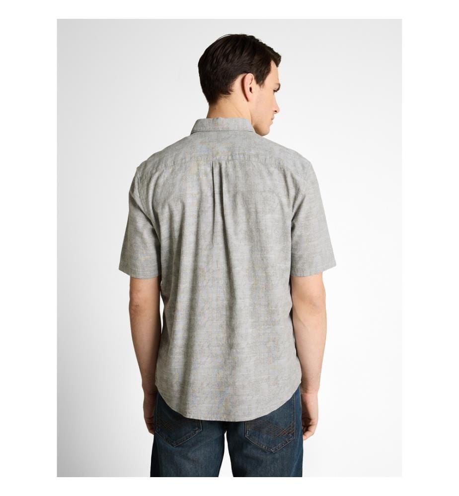 Chemise Comfort - Greyish Olive Tonal Design