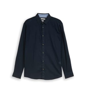 Chemise à coupe régulière en lin - Sky Captain Blue