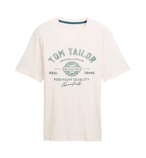 T-shirt avec logo imprimé - Gardenia White