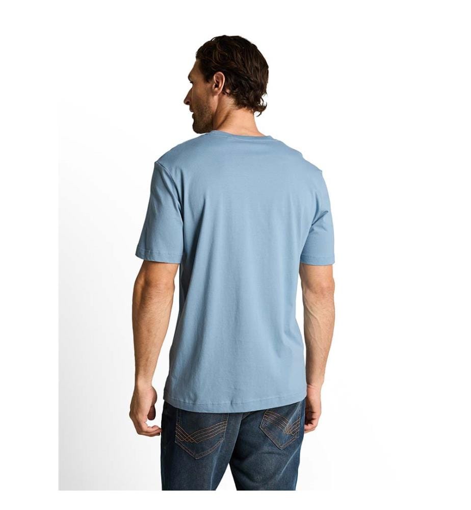 T-shirt avec logo imprimé - Mountain Spring Blue