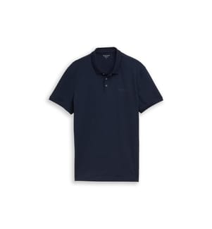Polo basique ajusté - Bleu capitaine ciel