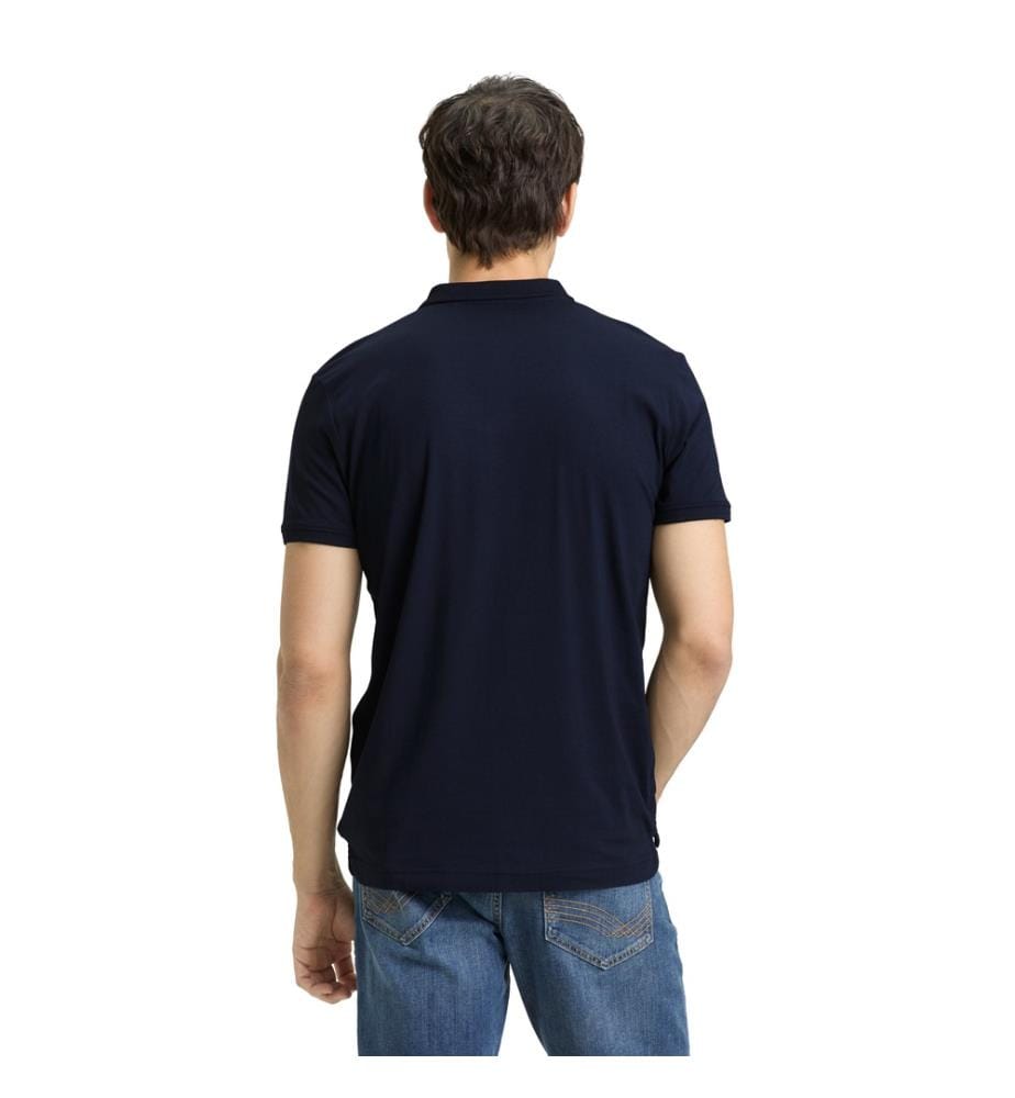 Polo basique ajusté - Bleu capitaine ciel