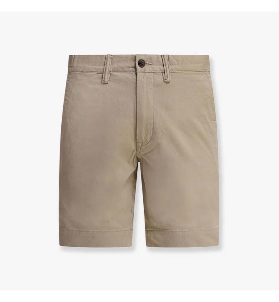 Short en Coton stretch Bedford - Kaki Tan