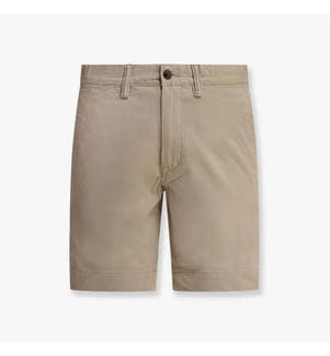 Short en Coton stretch Bedford - Kaki Tan