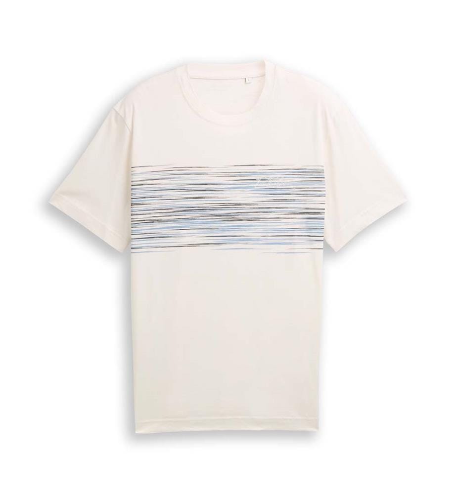 T-shirt avec imprimé - Gardenia White