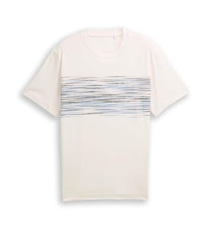 T-shirt avec imprimé - Gardenia White