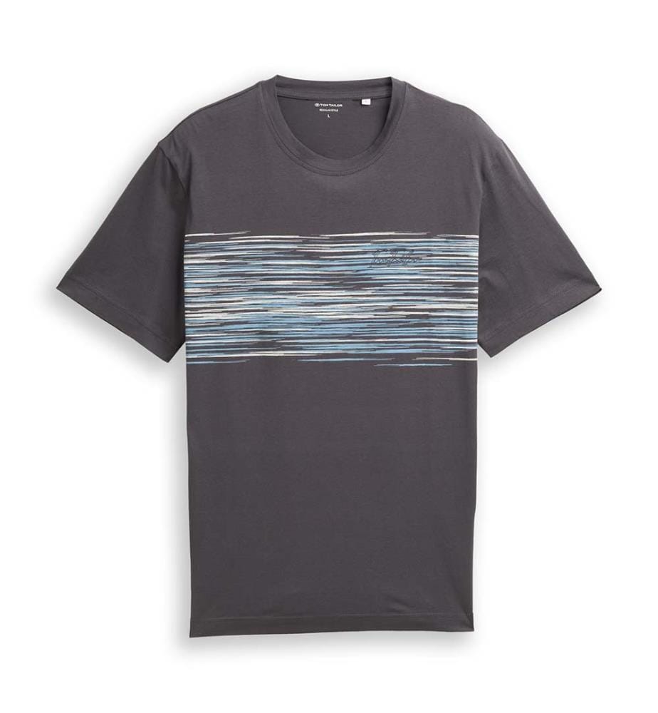T-shirt avec imprimé - Tarmac Grey