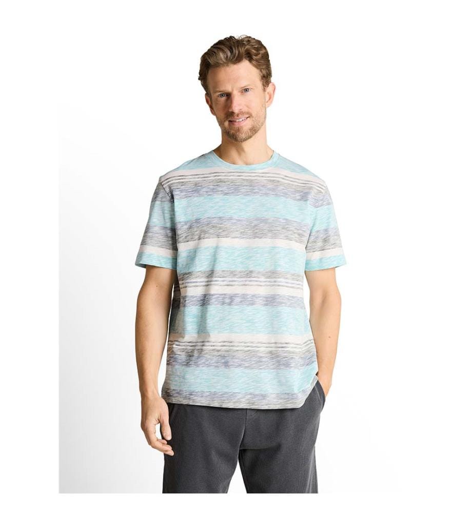 T-shirt à rayures intérieures - River Teal Multi Color Stripe