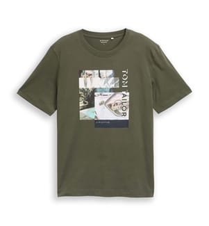 T-shirt avec impression photo - Deep Leaf Green