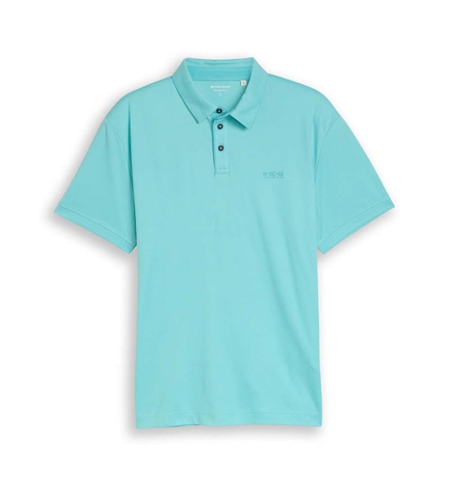 Polo avec logo imprimé - River Teal Two Tone