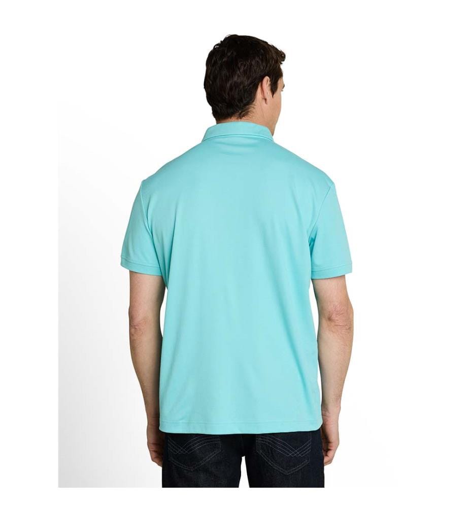 Polo avec logo imprimé - River Teal Two Tone