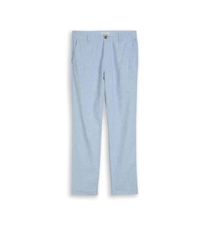 Pantalon chino Ttregular en lin - Chambray bleu bleeched
